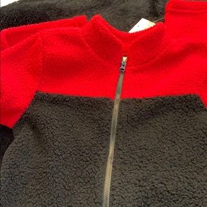 Boys Sherpa Full Zip Jacket